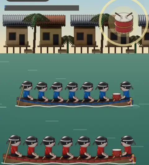 มินิเกมแข่งเรือยาว