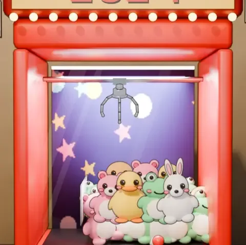 มินิเกมตู้คีบตุ๊กตา